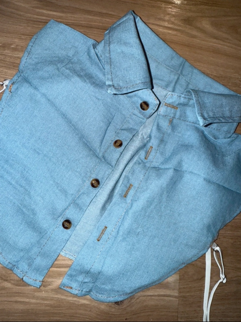 Brand new bundle of 2 denim faux collars! - Picture 2 of 8